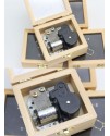 木質 原木玻璃面 相片 木盒 音樂盒 MUSIC BOX